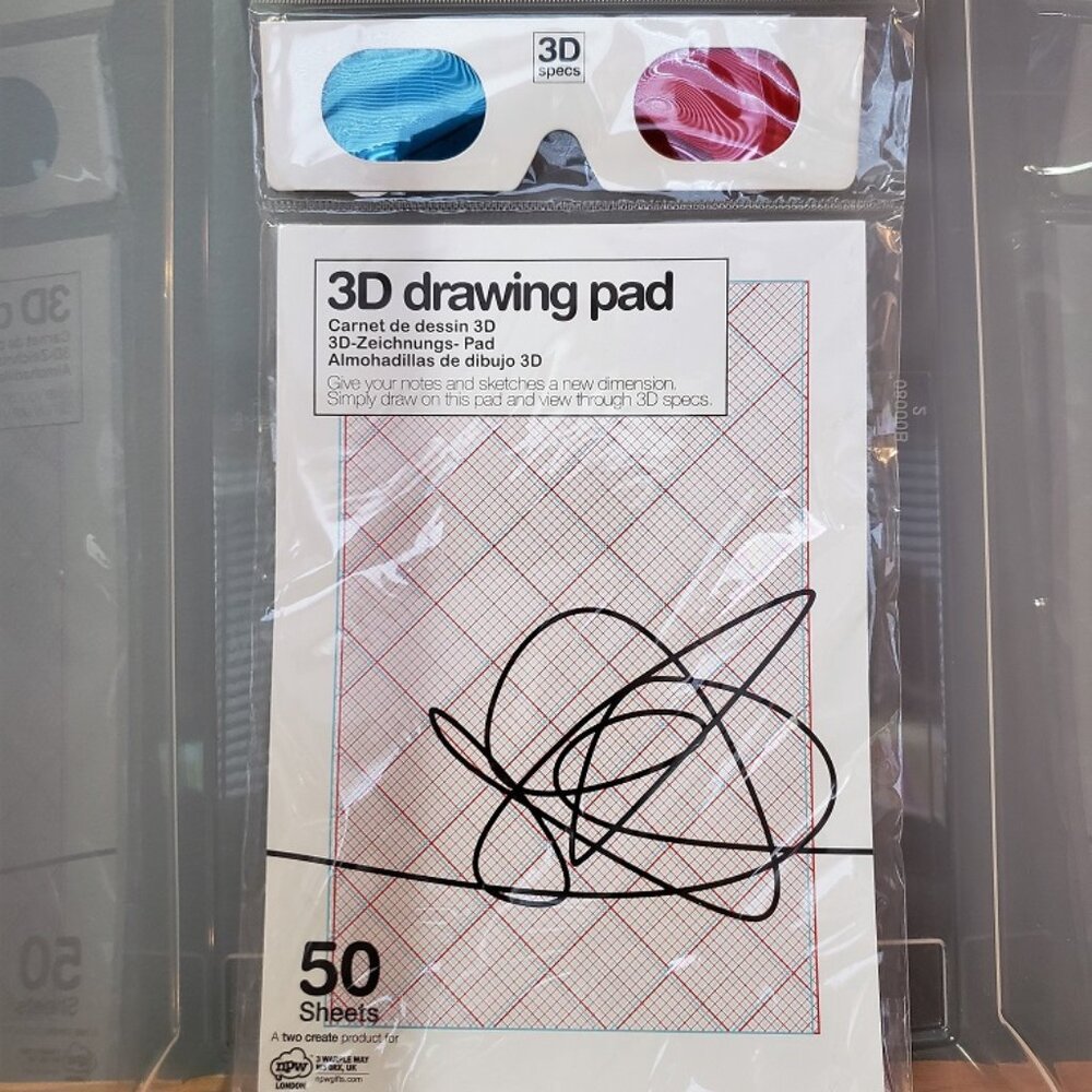 3D Drawing Pad with 3D Glasses - NEW